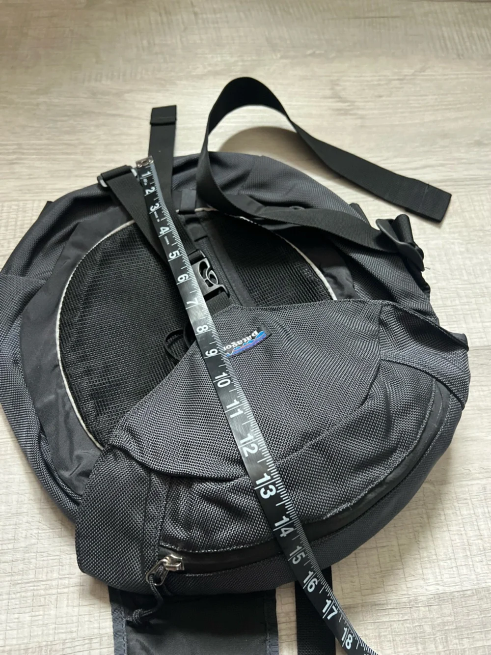 VINTAGE PATAGONIA Orbiter Sling Black and Dark Blue Men's Backpack 90s